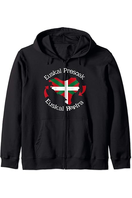 Débardeur Pays Basque 'Euskal Presoak Euskal Herrira' - Couleurs Drapeau Basque, Message Politique - 7