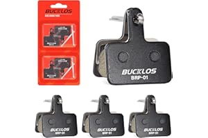 AEYINO Bike Disc Brake Pads 2pairs/4pairs for TRP Tektro Shimano MT200 Deore Br-M575 M525 M515 T615 T675 M505 M495 M486 M485 M475, Bicycle Disk Brakes Pads for Mountain Bike/Electric Bike/Road/Scooter
