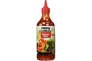 Exotic Food Süß-Sauer Sauce, PET - Flasche, 1er Pack (1 x 455 ml)