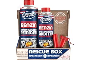 ‎SYPRIN SYPRIN Benzin Reiniger und Additiv Bundle - Reinigung und Pflege der Injektoren sowie Ventilen - für Benzinmotoren - Motorsystemreiniger Set
