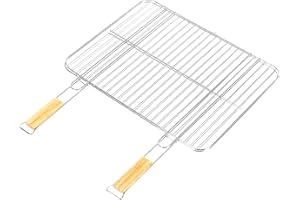 Somagic SO450310 Grille Double Acier Chrome 51 x 38 cm