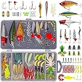 Valkyrie 78 Par&ccedil;a Rapala Jig Sahte Olta Yem ve Aksesuar Seti Tatlı ve Tuzlu Su Uyumlu