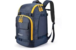 Unigear 50L/70L Ski Boot Backpack, Snowboard Shoes with Helmet Bag, Winter Sports Skiing Skating Rucksack