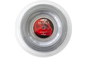 DOZENE Cordaje de Tenis. 200 m Resistente Calidad. Potencia Saque Volea Pegada Defensa Ataque Poliester Monofilamento Heptagonal