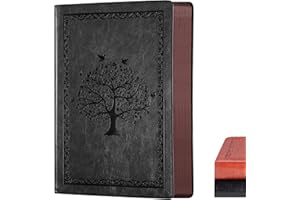 NATTHSWE Notizbuch A5 liniert, 300 Seiten Softcover Notizbücher mit 80g/m² Papier Dickes the Notebook 15x20.8 cm Journal Notizbuch für Büro Schule Haushalt Business Schreiben Notizen