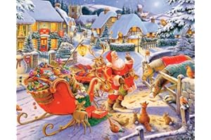 VERMONT CHRISTMAS COMPANY Santa & Friends Advent Calendar (Countdown to Christmas)