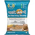 Vasani G Natural and original Old Sharbati Wheat ( harvested from the previous crop) healthy grain with a rich fiber content that boosts immunity, Sorted and cleaned to perfection, Sharbati Wheat, also known as Indian Fresh 306, Old Sharbati Wheat- 10kg
