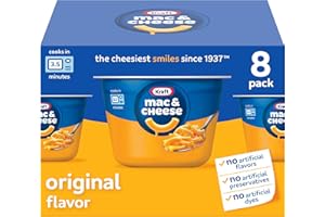 KRAFT MAC & CHEESE Kraft Original Macaroni & Cheese Dinner (2.05 oz Cups, 8 Count)