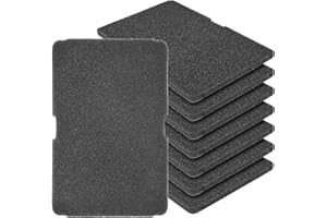 NIXOOT 8 Stück Trockner Filter Ersatzteile für Beko/Grundig/Blomberg/Elektra Bregenz/Arcelk/Mora/Smeg Wärmepumpentrockner, Schwammfilter für Wäschetrockner Zubehörset 240 x 150 x 13mm