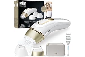 Braun IPL Silk Expert Pro 5 PL5358 urządzenie do usuwania włosów, widoczne usuwanie włosów, zaprojektowane w Niemczech, golarka Venus, 4 nasadki, alternatywa dla laserowego usuwania włosów, PL5358,