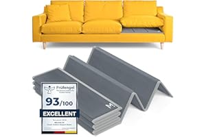 Meliusly Supporto resistente per cuscini cedenti (61 x 190 cm), in legno rinforzato, per sedile cedente, supporto per divano profondo per sotto i cuscini, salvadanaio Loveseat Saver