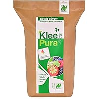 KleePura der NATURLAND Bio Dünger aus 100% Bio Klee – 5 kg, rein pflanzliches (vegan) Bio Düngemittel, organischer NPK…
