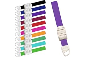 ROLSELEY Garrot Médical De Qualité Sans Latex Avec Boucle A Dégagement Rapide Et Lent Pour Infirmières, Sages-Femmes, Ambulanciers, Phlébotomistes, Médecins Et Etudiants En Médecine (VIOLET)