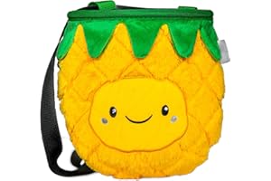 Rockbuddy Chalk Bag for Rock Climbing - Bouldering Chalk Bucket with Quick-Clip Belt, Zipper Pocket and Brush Holder - Pineapple Crush