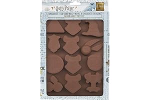 ‎CINEREPLICAS Cinereplicas Harry Potter - Eiswürfel- & Schokoladenform gemischte Logos - Offizielle Lizenz