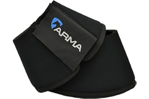 Shires Arma Neoprene Over Reach Boots - Plum