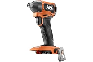 AEG - Visseuse à chocs SUBCOMPACT 18V BRUSHLESS, 205 Nm, 4 modes, 0 à 2900 tr/min, 0 à 4200 cps/min, réception Hex 1/4", sans batterie, ni chargeur, en carton