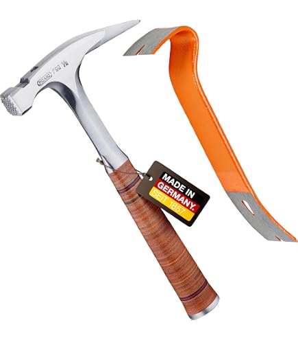 Marteau De Toiture PICARD AluTec 1098 - Aluminium Et Acier Forgé - 750g - Porte-Clou Magnétique - Pour Couvreurs Et Charpentiers