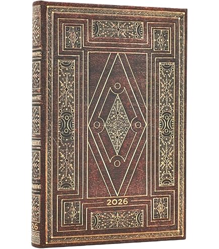 Paperblanks 18-Maands Agenda – Asterix & Obelix, Midi, Horizontaal, Met Elastieksluiting, Juli 2024 – December 2025