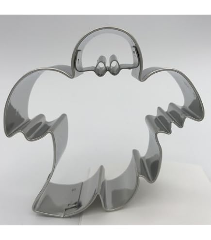 Geist Ausstecher Für Kekse & Fondant | 12 Cm Größe, 25 Mm Tief | Aus Lebensmittelechtem PLA-Kunststoff
