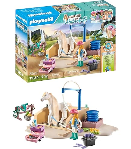 PLAYMOBIL Horses of Waterfall 71352 Riding Therapy & Veterinary
