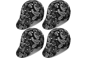 Mepase 4 Pcs Welding Caps Welding Beanie Hats Bulk for Men Women Welder's Cap Welding Helmet Liners Welding Accessories Tool