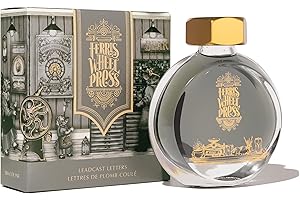 Ferris Wheel Press, Fountain Pen Ink, Everyday Ink Collection, Mid Grey, 38ml