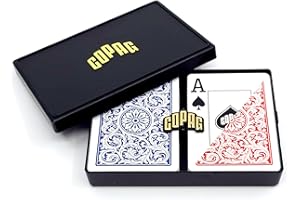 Copag Poker Size Jumbo Index 1546 Spielkarten (blau rot Setup)
