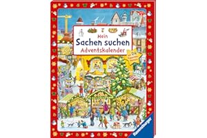 RAVENSBURGER VERLAG Mein Sachen suchen Adventskalender: Mit 24 Pappbilderbüchern
