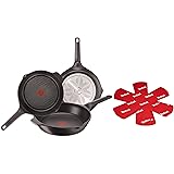 Tefal Aroma Aluminium-Bratpfanne, 22 cm, antihaftbeschichtet, Aluguss