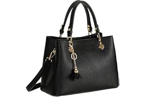 WEILIAN Elegant Handbags for Women Soft Vegan Leather Tote Bag Medium