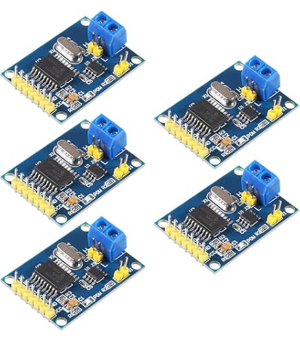 MCP2515 CAN-Bus Modul Mit TJA1050 – SPI Schnittstelle, 5V, 120 Ohm Widerstand, 5 Stück