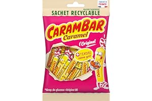 GREAT BRITISH TRADING LIMITED CARAMBAR caramel sachet recyclé 180g 20CA