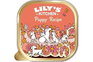 LILY'S KITCHEN Lily’s Kitchen Made with Natural Ingredients Puppy Recipe With Chicken Wet Dog Food Tray (10 x 150g)