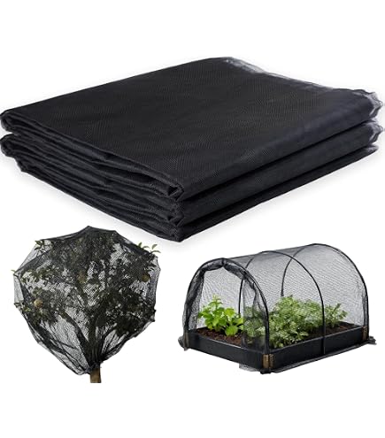 Rete Protettiva Per Alberi Da Frutto 3x3,5 M – Con Cerniera E Coulisse – Proteggi Ciliegi, Mirtilli E Arbusti Da Uccelli E Scoiattoli