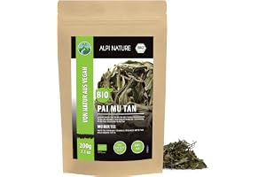 Alpi Nature Pai Mu Tan Te BIO 200g, Pai Mu Tan Vitt Teblad, Vitt Te, Naturligt Koffeinhaltigt