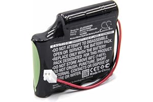 vhbw Batteria NiMH 2000mAh (7.2V) compatibile con Attrezzatura Medica, stimolatore muscolare Globus Premium 200 sostituisce BATT/110466, 120466.