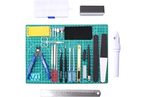 Aussel Gundam Model Tools Kit, Model Basic Tools Craft Set, Hobby Building Craft Set, for Basic Model Building Repairing and Fixing, 26 Pcs
