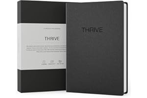 MindPanda | Thrive Productivity Planner for Daily, Weekly and Monthly Planning & Goal Setting - Premium Guided 90-Day System for Focus, Goal Setting, Gratitude & Happiness – ADHD-Friendly Design - A5