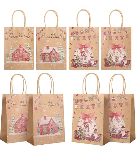 12 Borse a tema basket, sacchetti regalo, sacchetti di caramelle, sacchetti di bomboniere, sacchetti regalo - Italia