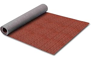 HomeLife Tappeto Cucina Antiscivolo Lavabile in Vinile 52X140 Made in Italy | Passatoia Antimacchia in PVC Interni ed Esterni Colorato Ruggine Melange | Tappeti Runner Lungo in Gomma [140 cm]