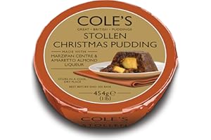 Cole's Stollen Christmas Pudding 454g