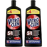 Vitroclen Crema Limpiadora Específico para Placas de Vitrocerámica Regular, 900 ml