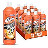 Mr Muscle Idraulico Gel, Stura Lavandini e Scarichi, Disgorgante per Tubi e Scarichi, SICURO PER I TUBI - Formato Scorta da 1