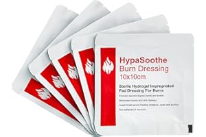 Safety First Aid Group Group HypaSoothe Emergency Burn Dressings 10x10 Sterile - Pack of 5