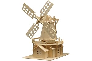 PEBARO Kit Pavimenti in Legno. 78T Mulino a Vento