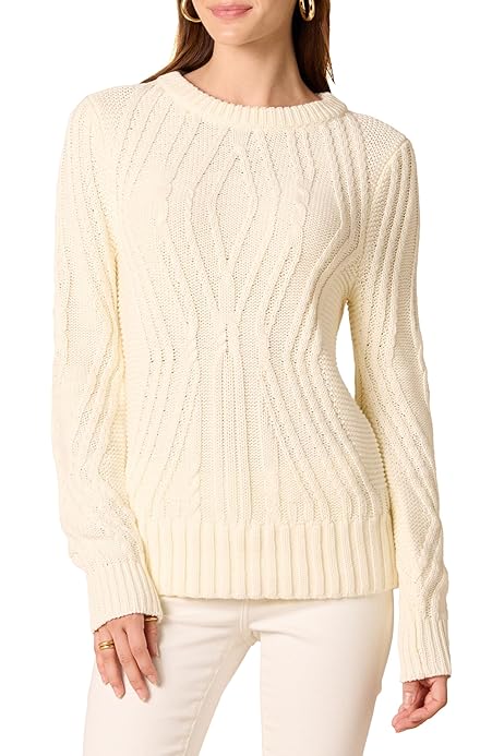 Maglione Donna In Cotone 100% - Girocollo Essential Con Taglie Forti - Foto 8