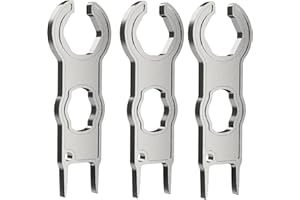 Fagent Tendeur de clé 3 pièces de connecteur solaire, clé photovoltaïque pour visser le capuchon, outil de montage pour connecteurs, câble de panneau solaire, câble PV