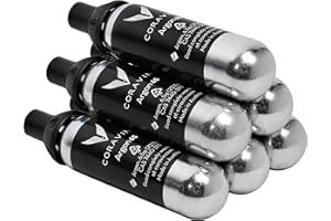 Coravin Argon Gas Stainless Steel Capsules | to be Used with Coravin Wine Preservation System | One Capsule Preserves up to 15 Glasses - 6 Pack