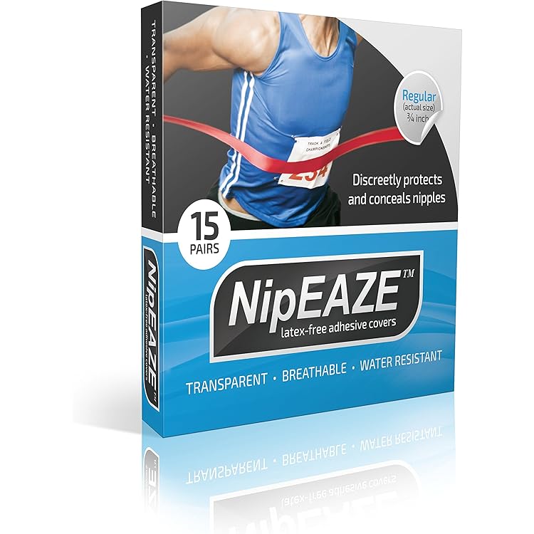 Cache-tétons Homme 50 Paires - Résistants à La Transpiration - Adhésifs Doux - Pour Sport Et Course